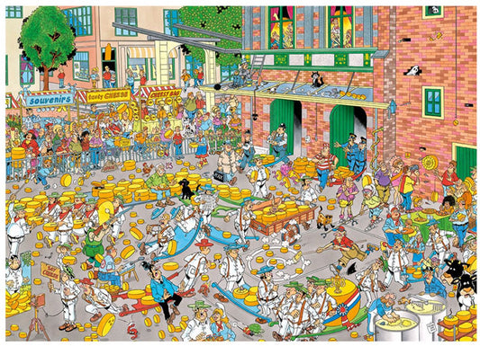 De kaasmarkt & Skutsjesilen 2 x 1000 Stukjes