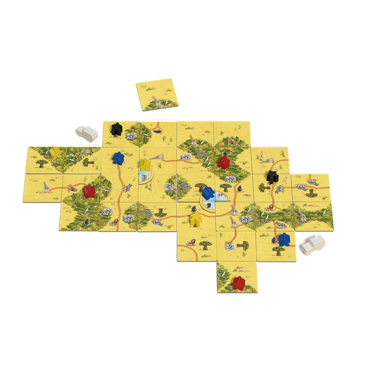 Carcasonne Safari Bordspel