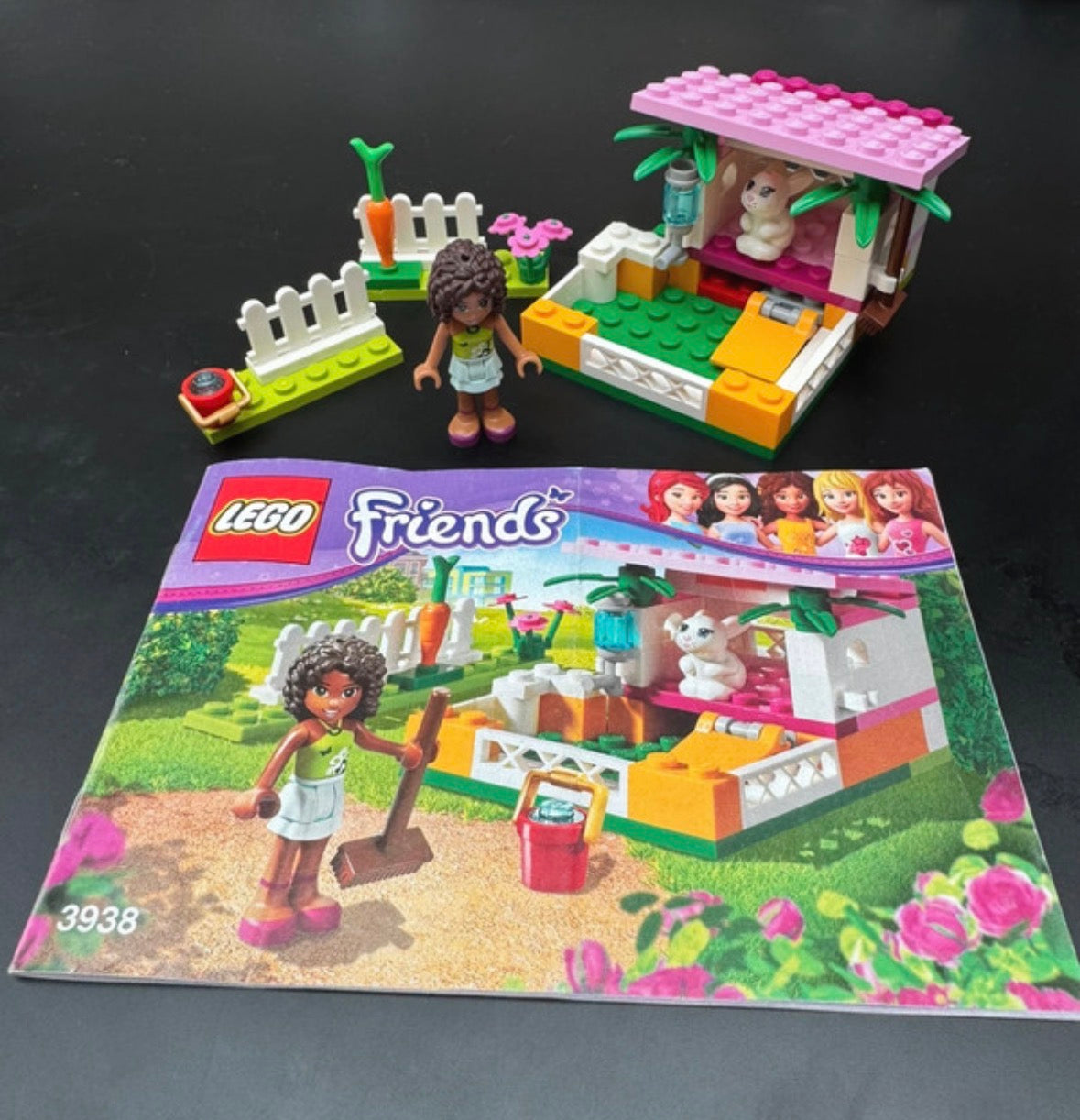 LEGO 3938 - FRIENDS 'Andrea's konijnenhok'