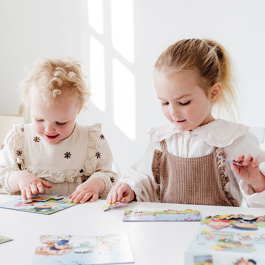 Fien & Teun - 4-in-1 kinderpuzzel