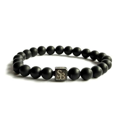 Matte Obsidian Stones (8mm)
