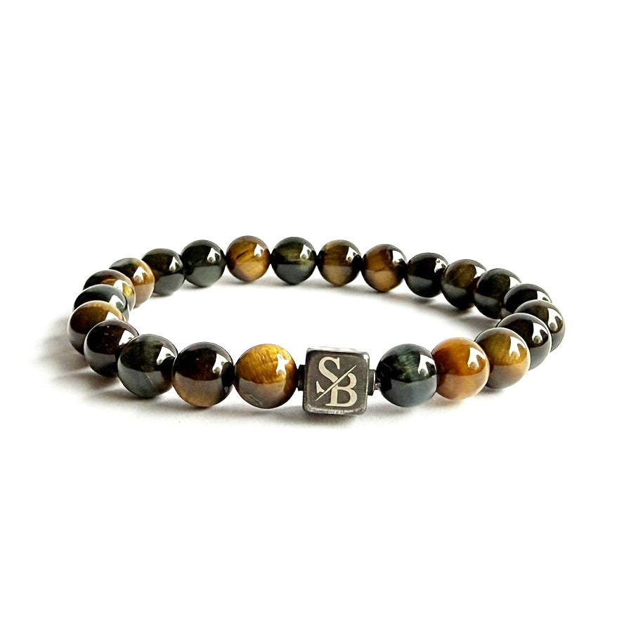 Multicolor Tiger Eye Stones (8mm)