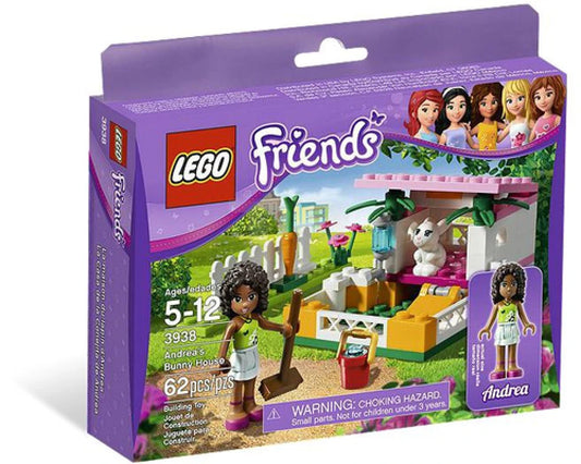 LEGO 3938 - FRIENDS 'Andrea's konijnenhok'