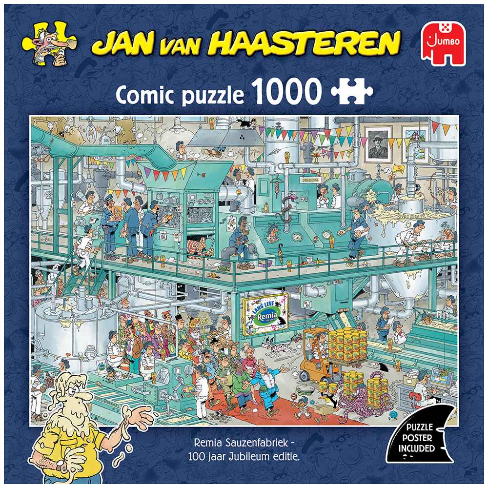 Remia Sauzenfabriek - 100 jaar jubileum editie - 1000 Stukjes