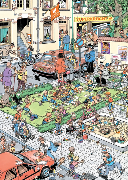 Kinderpostzegels - 500 Stukjes