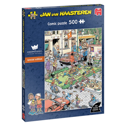 Kinderpostzegels - 500 Stukjes