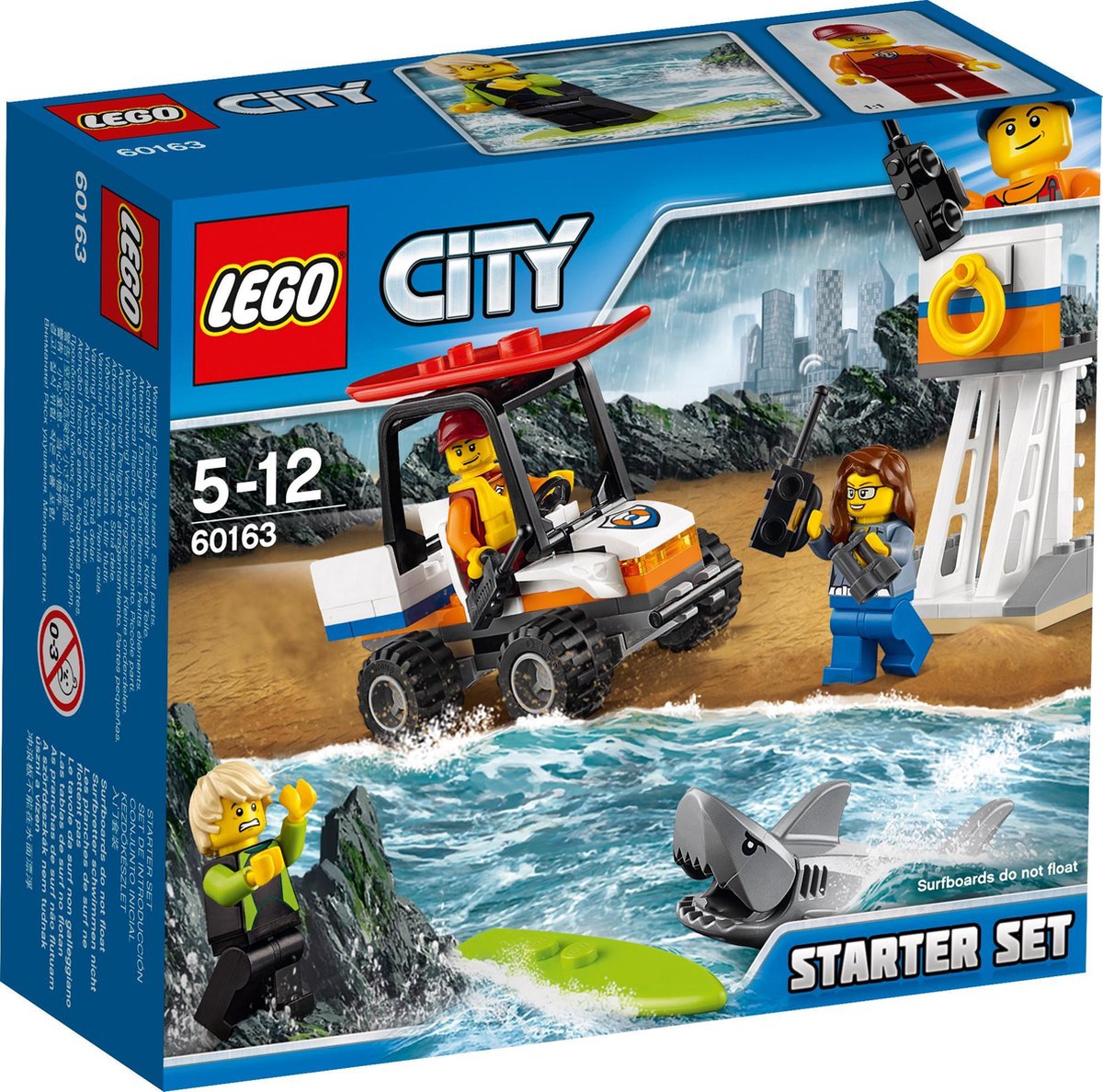 LEGO 60163 - CITY 'Kustwacht startset'