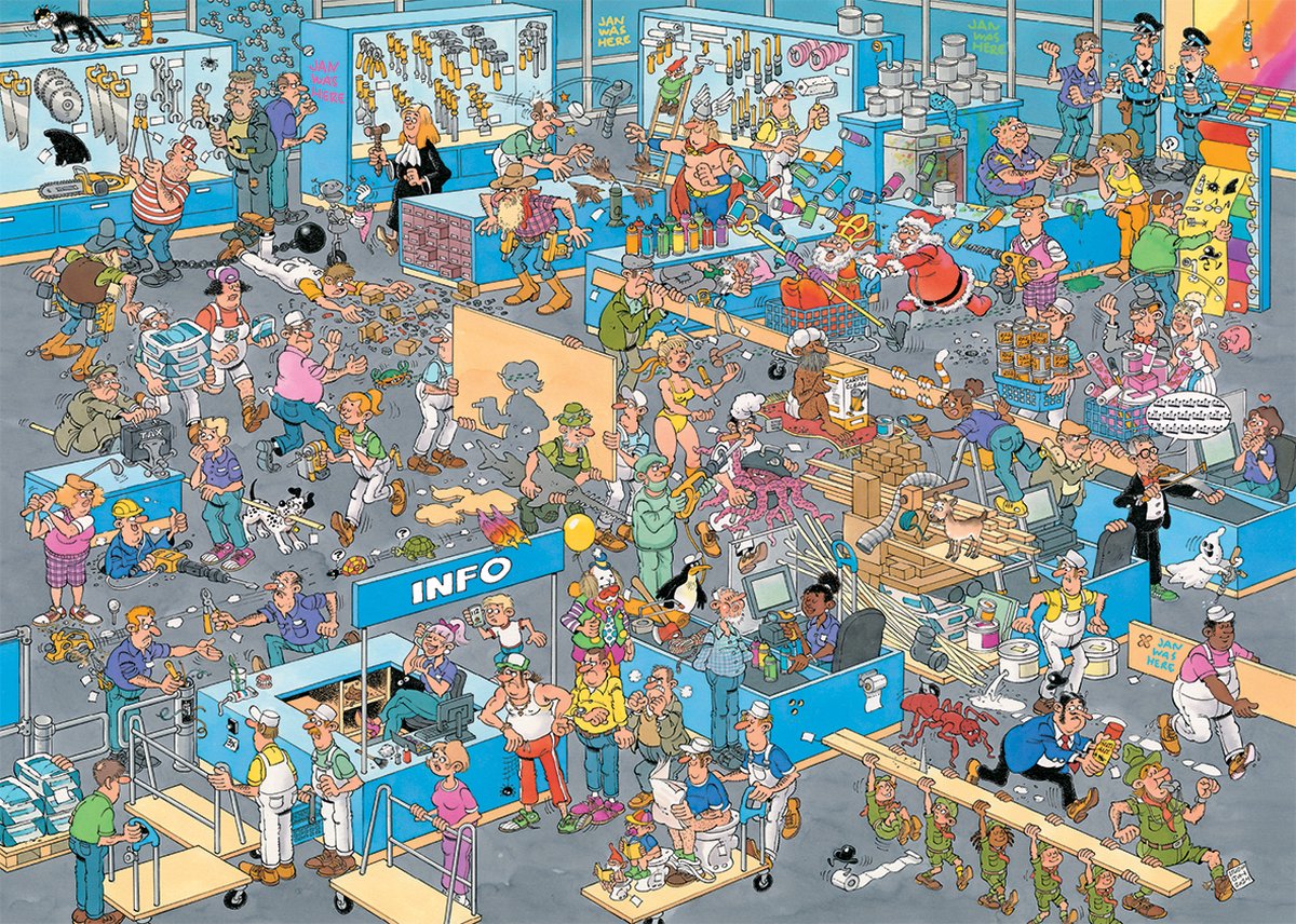 De Bouwmarkt & De Verbouwing 2 x 1000