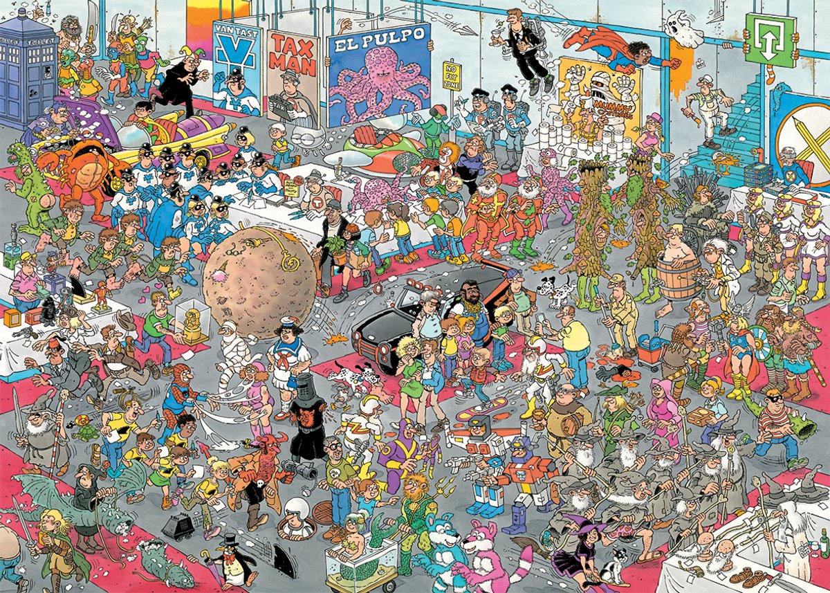 Geef ons de ruimte & Net als in de film 2 x 1000 Stukjes