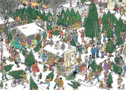 Het Kerstdiner & De Kerstbomenmarkt 2 x 1000 Stukjes