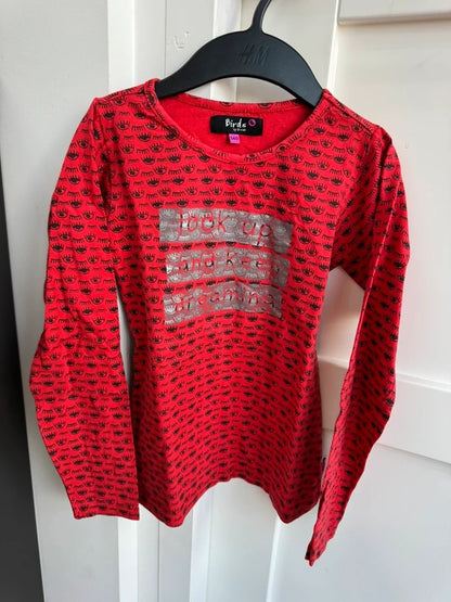 Longsleeve 'Birds bij D-rak' maat 140
