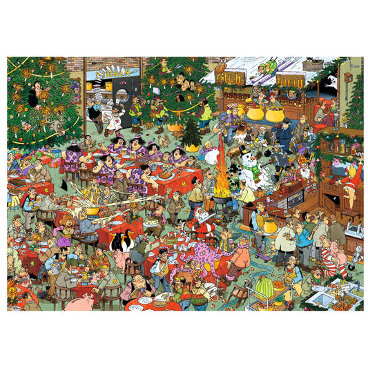 Het Kerstdiner & De Kerstbomenmarkt 2 x 1000 Stukjes