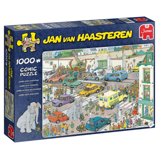Jumbo gaat winkelen - 1000 Stukjes