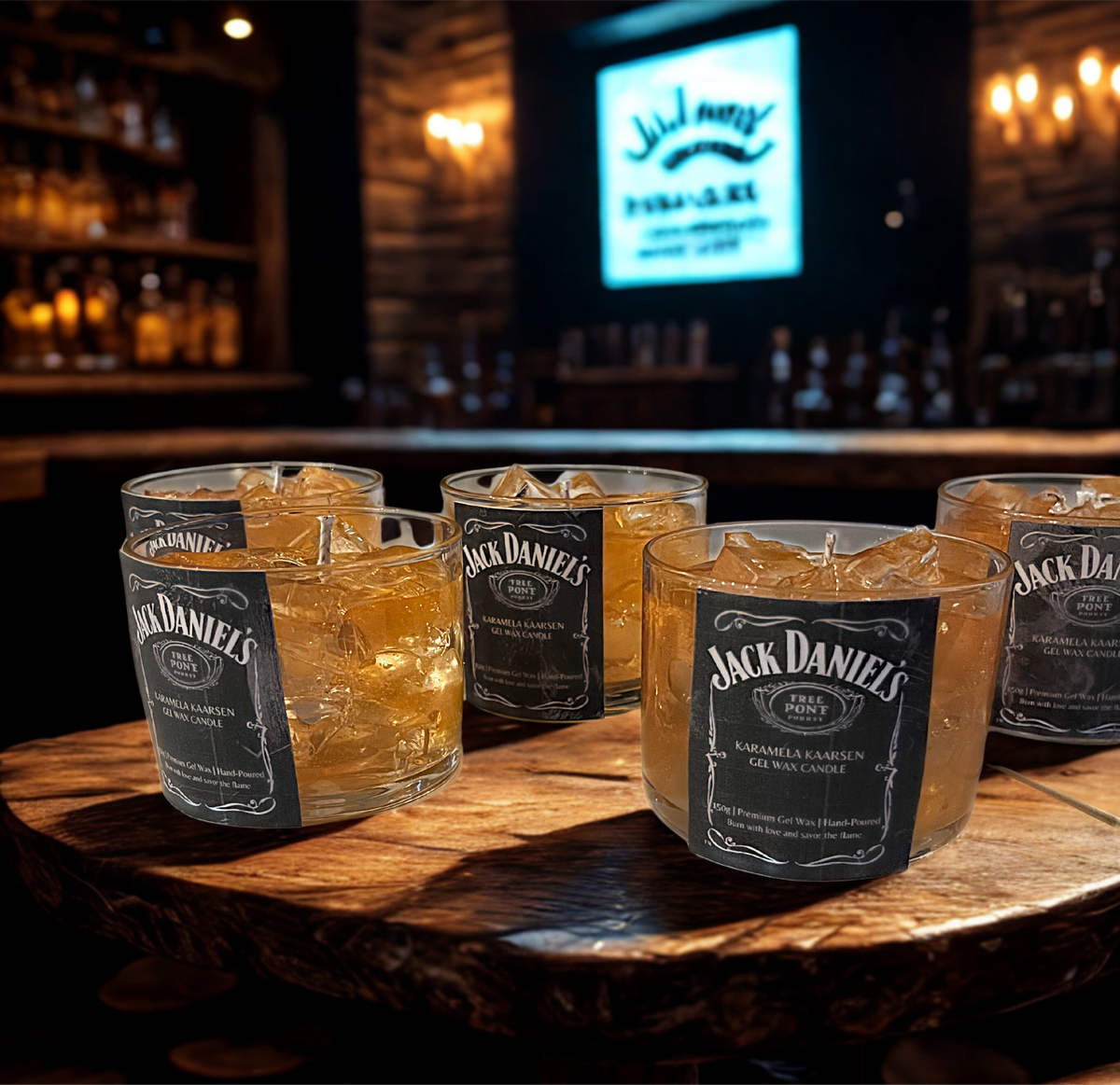 Jack Daniels Gel Wax Kaars