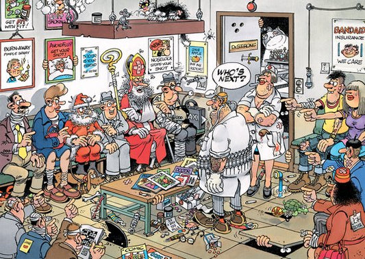 Wie is de volgende? - Puzzel 500 stukjes