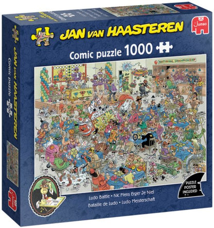NK mens erger je niet - 1000 Stukjes