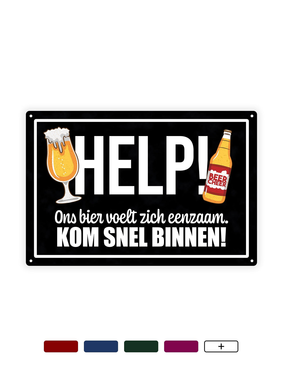 Help! Ons bier voelt zicht eenzaam
