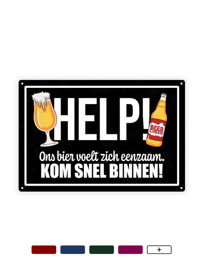Help! Ons bier voelt zicht eenzaam