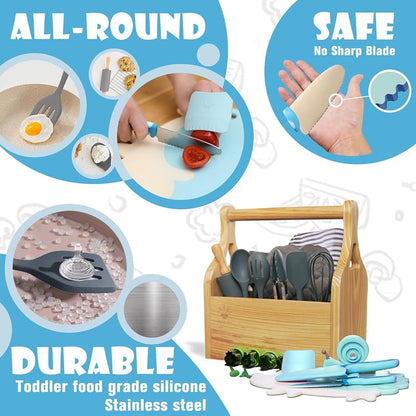 Kibbidea Kids - Complete Kookspullen voor Junior Chef (PAARS)