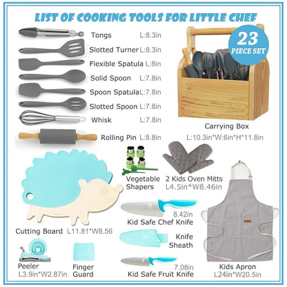 Kibbidea Kids - Complete Kookspullen voor Junior Chef (PAARS)
