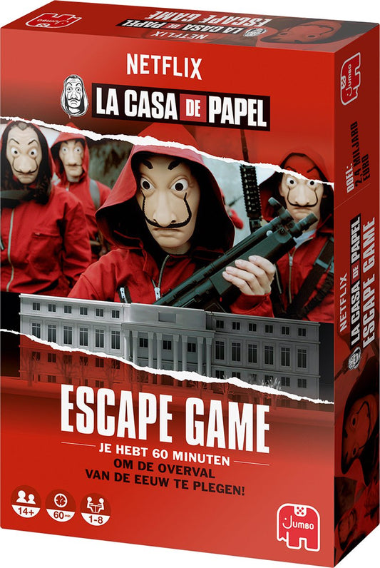 !!! NIEUW !!! La Casa De Papel escape game
