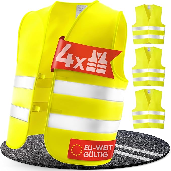 Veiligheidsvesten 4 stuks XL