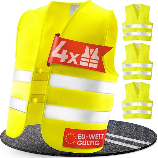Veiligheidsvesten 4 stuks XL