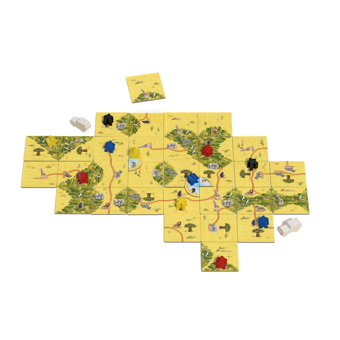Carcasonne Safari Bordspel