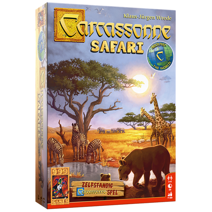 Carcasonne Safari Bordspel