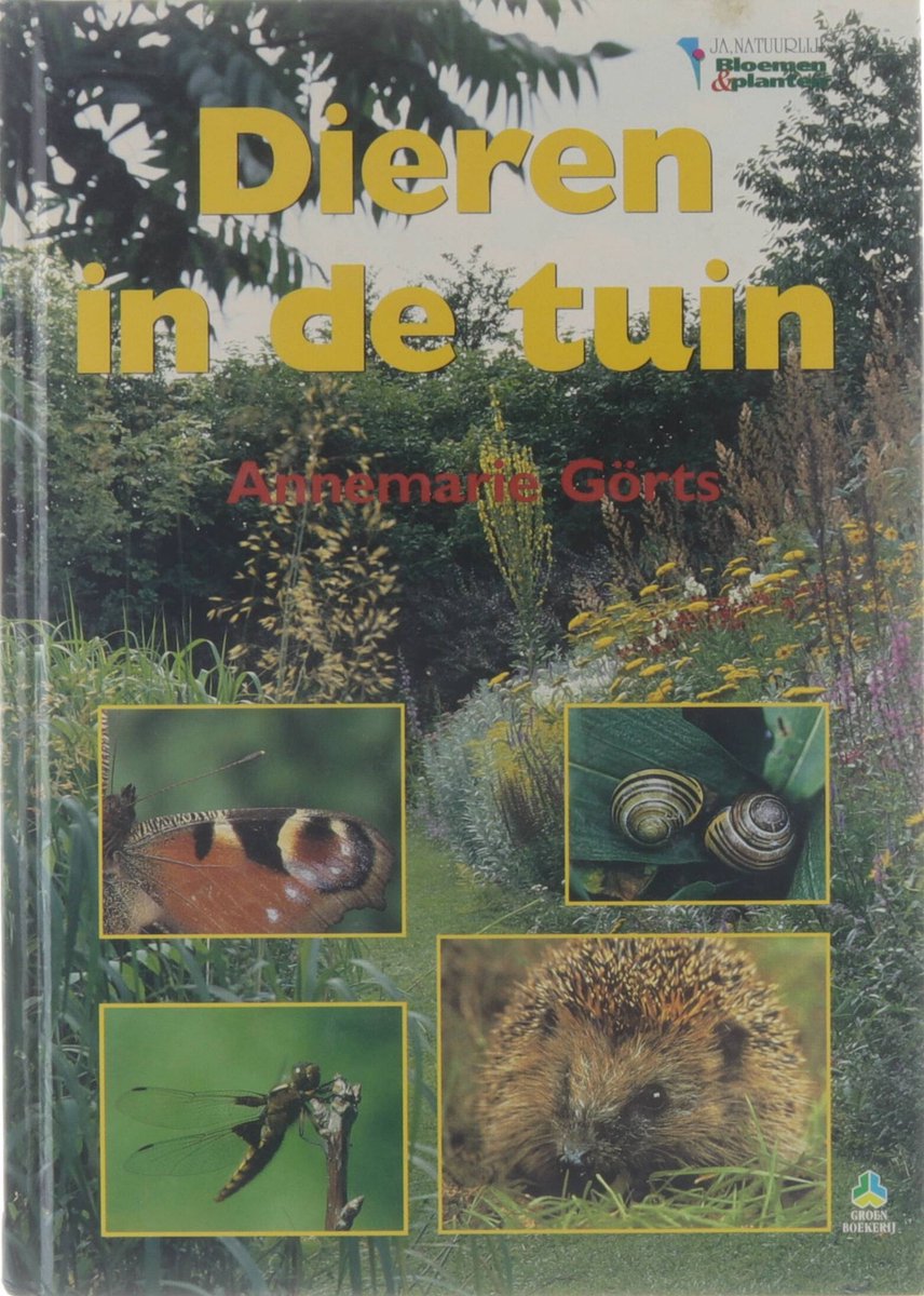 Boek 'Dieren in de tuin'