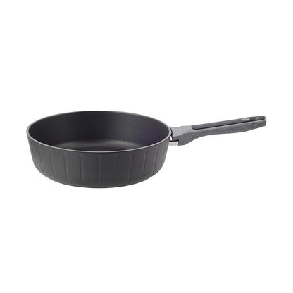 Ferveo Bradar Pannenset - 7-delig - Inductie - Glazen Deksels - Zwart - PFAS-Vrij
