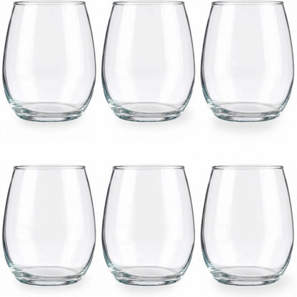 Glozini Lisbon - Drinkglazen - Set van 6 - 300ml - Waterglas
