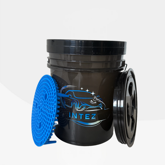 Detailing Bucket Set 20L- Was emmer met afsluitbare deksel en grit guard