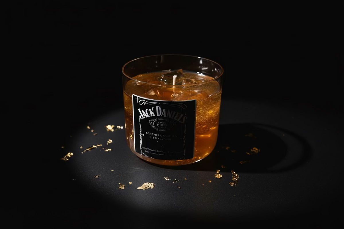 Jack Daniels Gel Wax Kaars