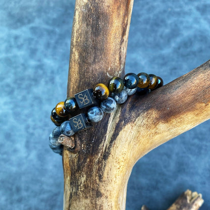Multicolor Tiger Eye Stones (8mm)