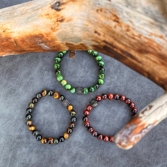 Red Tiger Eye Stones (8mm)