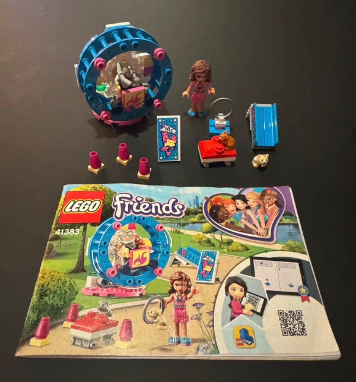 LEGO 41383 - FRIENDS 'Olivia's hamsterspeelplaats'