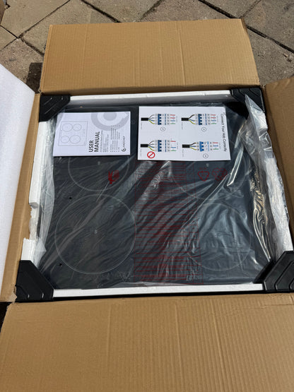 AMZCHEF 4-zone KOOKPLAAT 60cm keramisch glas 9 vermogensniveaus
