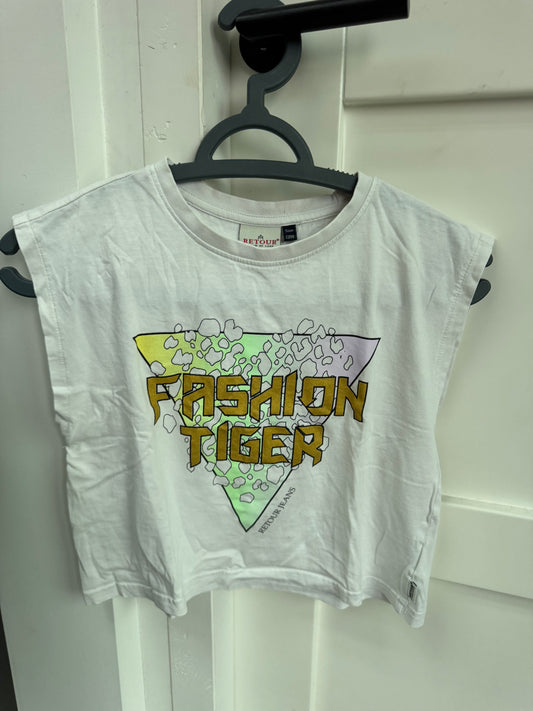 T-shirt 'Retour' maat 158-164