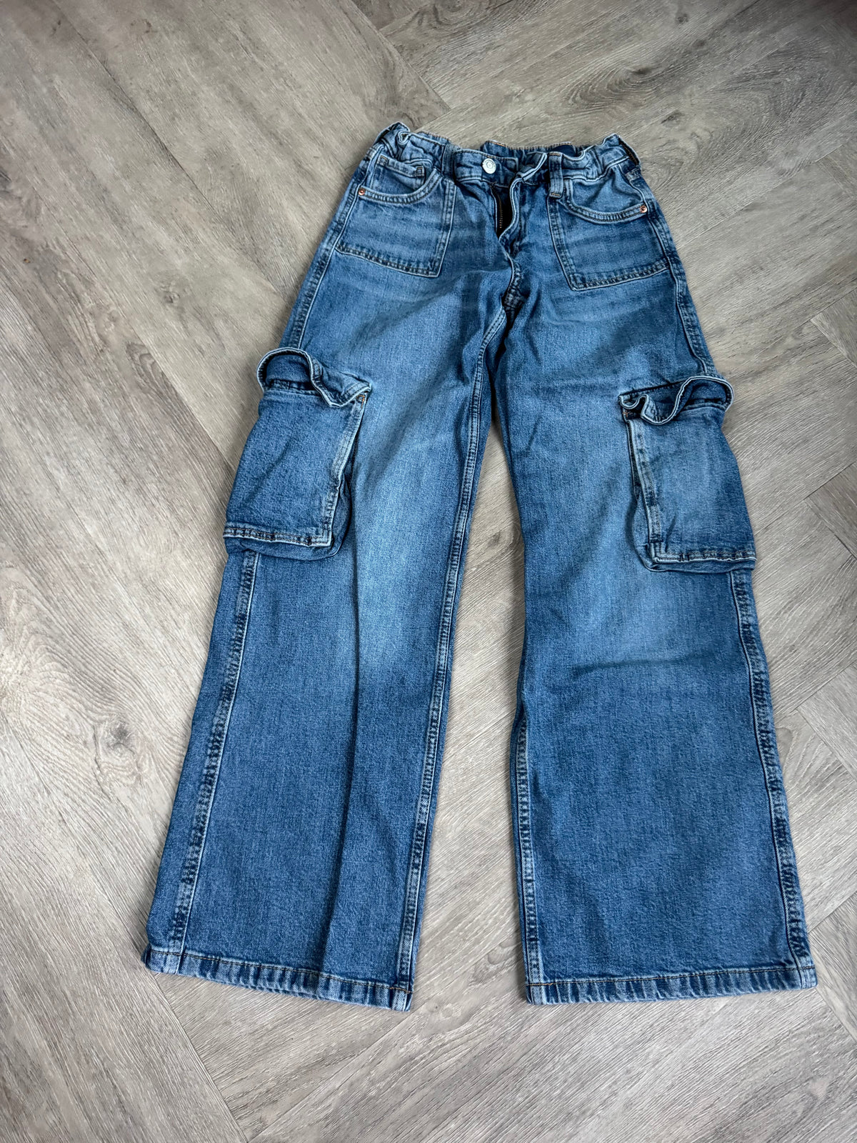 Wide leg spijkerbroek 'H&M' 152-158