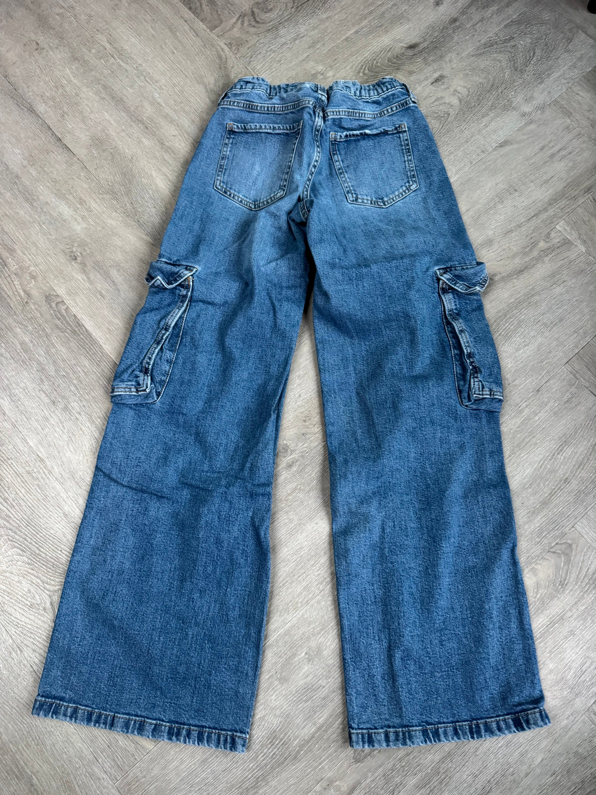 Wide leg spijkerbroek 'H&M' 152-158