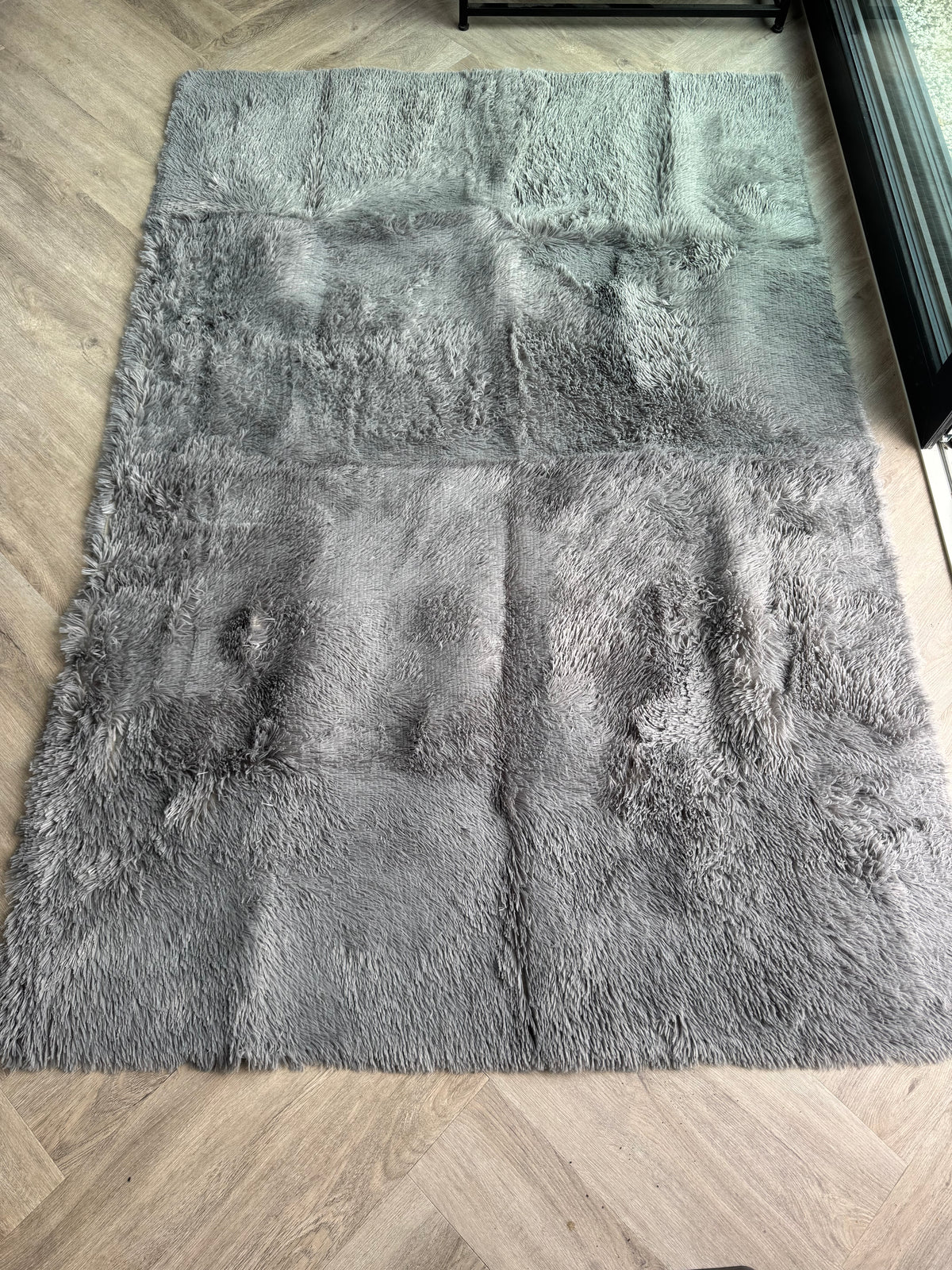 Vloerkleed grijs 200 x 140 cm