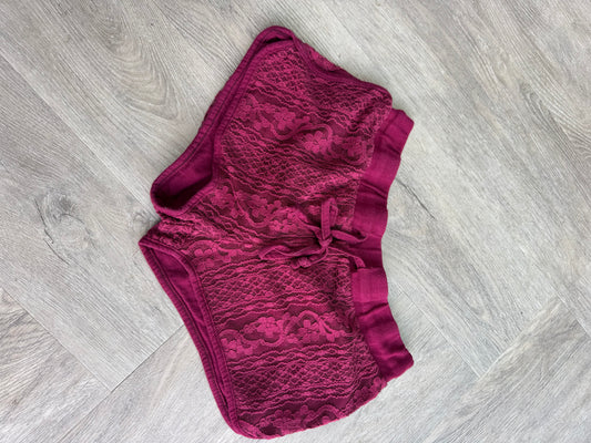 Broekje bordeaux rood 'Janina' maat L