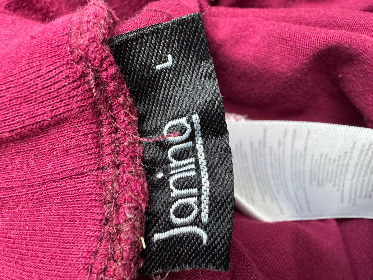 Broekje bordeaux rood 'Janina' maat L