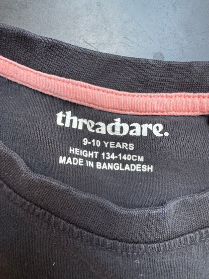 T-shirt 'Threadbare' maat 134-140 9-10 jaar