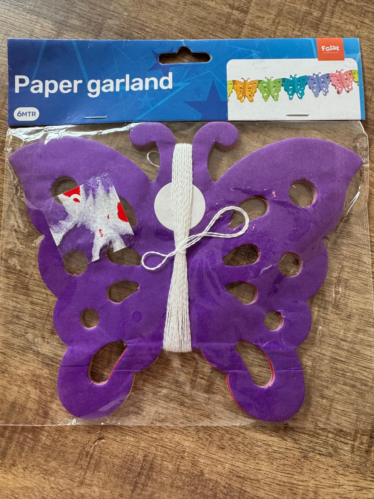 Vlinder Guirland slinger 6 meter