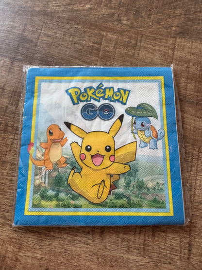 Pokemon servetten 14 stuks