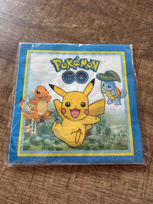 Pokemon servetten 14 stuks