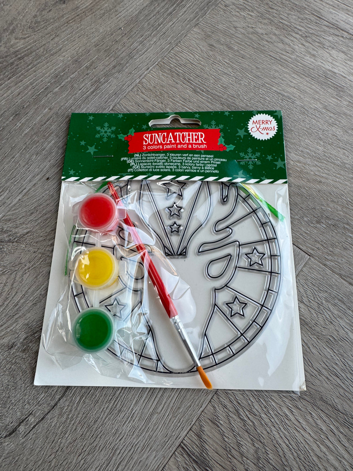 DIY kerst decoratie 'hert'