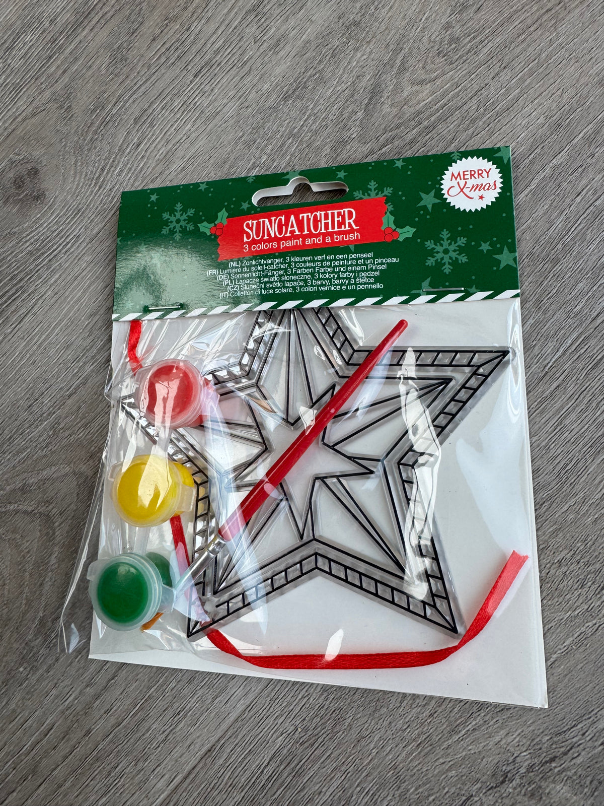 DIY kerst 'ster'